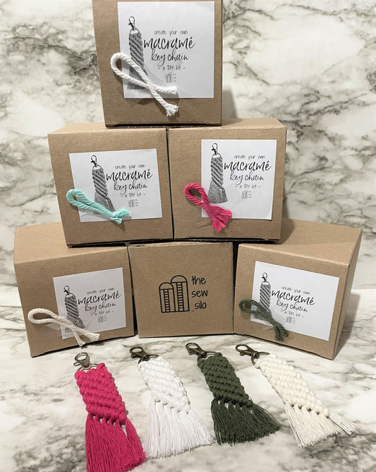 DIY Macrame Keychain Kit