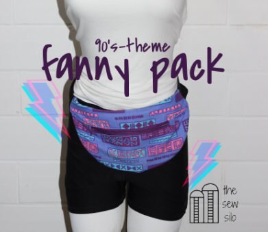 Fanny Pack | Bum Bag | Belt Bag | 90s-Themed