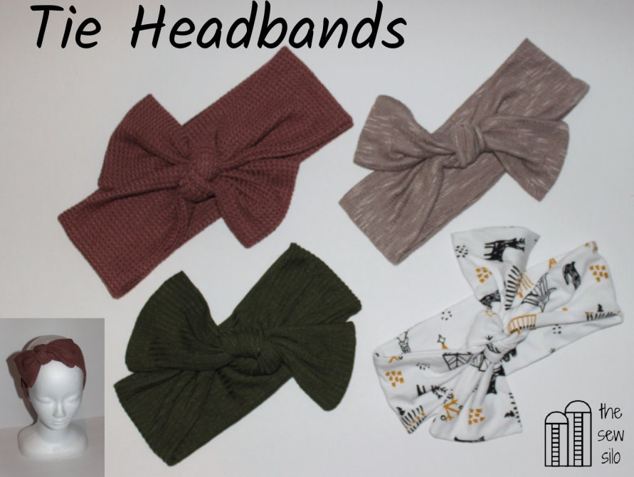 Soft Tie Top Knot Headband - Infant, Child